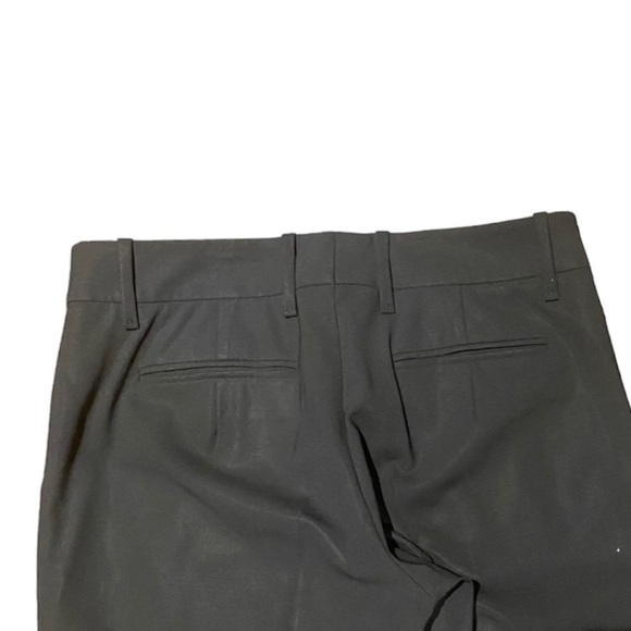 Hugo Boss Black Trousers Belt Loops Flare Leg Size 4 - Picture 9 of 13